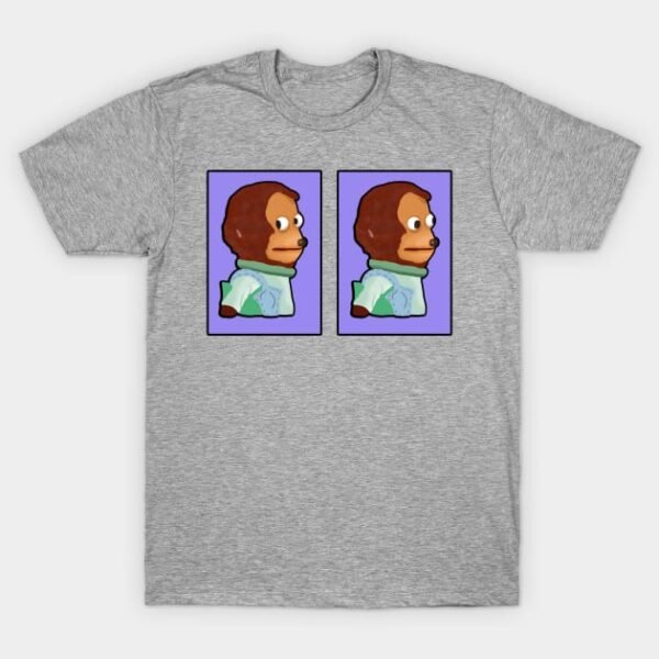 Awkward Monkey Looking Away Puppet Meme T-Shirt1