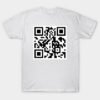 Rick Roll GIF QR Code T-Shirt